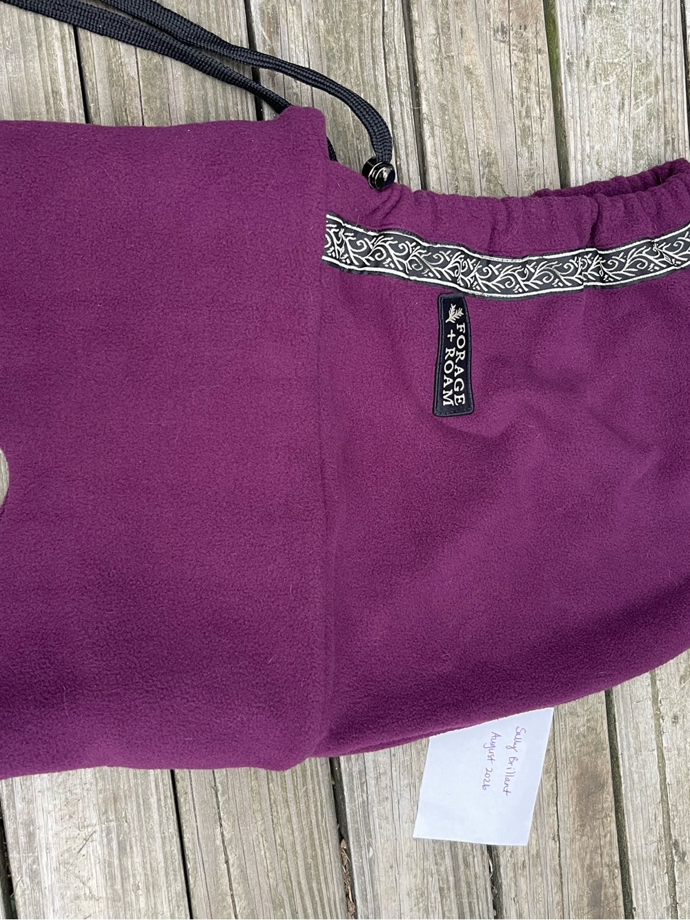 Forage & Roam Fleece Purple Balaclava